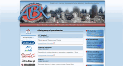 Desktop Screenshot of abk.bsw.edu.pl