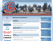 Tablet Screenshot of abk.bsw.edu.pl
